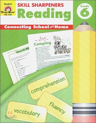 Skill Sharpeners: Reading, Grade 6 Workbook