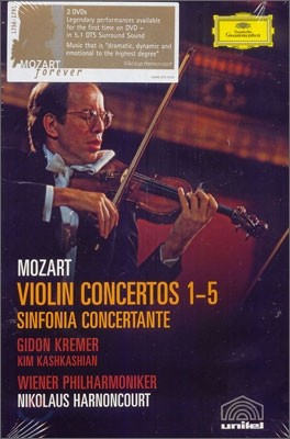 Gidon Kremer Ʈ: ̿ø ְ 1-5, Ͼ üź - ⵷ ũ, ݶ콺 Ƹ (Mozart: Violin Concertos, Sinfonia Concertante)