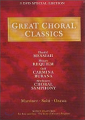 Great Choral Classics (3 DVD BOX)