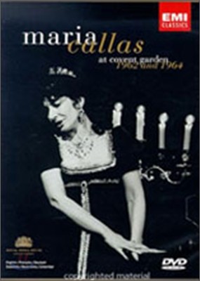  Į - ںƮ  Ȳ (Maria Callas - At Covent Garden 1962 And 1964)