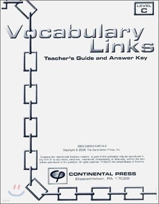 Vocabulary Links Level C : Teacher's Guide