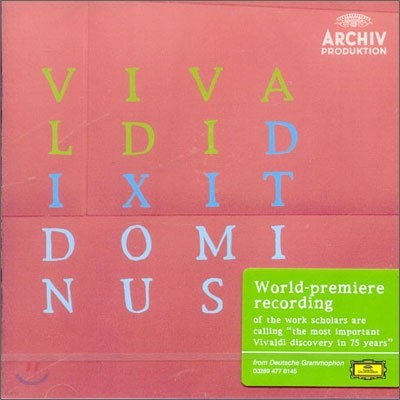 Vivaldi : Dixit Dominus RV 807 / Galuppi : 3 Psalms : Peter Kopp