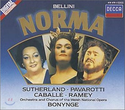 Bellini : Norma : Bonynge