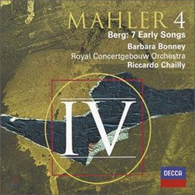 Mahler : Symphony No.4 / Berg : Seven Early Songs