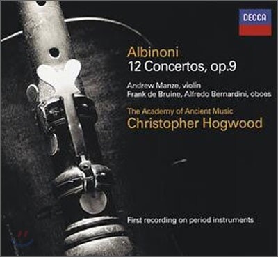 Albinoni : Concertos Op.9 Nos.1-12 : Hogwood