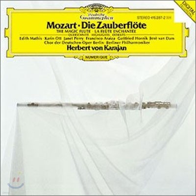 Mozart : Die Zauberflote (Highlights) : Karajan