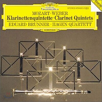 Weber : Clarinet Quintet : BrunnerㆍHagen Quartett