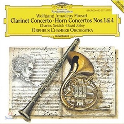 Mozart : Clarinet Concerto No.1 KV 412·No.4 KV 495 : Orpheus Chamber Orchestra