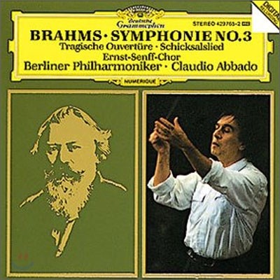 Claudio Abbado  :  3 /   - ƹٵ (Brahms : Symphonie No. 3Tragische OuvertureSchicksalslied)