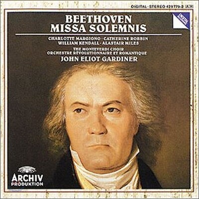 John Eliot Gardiner 베토벤: 장엄미사 (Ludwig van Beethoven: Mass in D, Op.123 "Missa Solemnis")