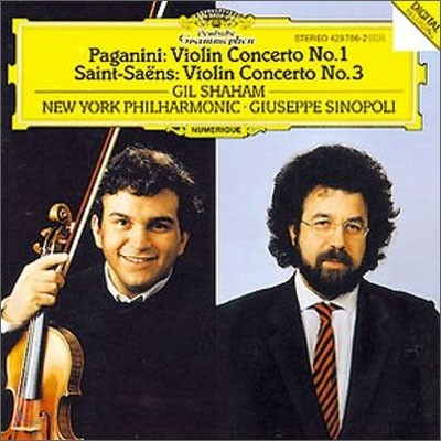 파가니니 : 바이올린 협주곡 1번 / 생상 : 바이올린 협주곡 3번 - 길 샤함, 시노폴리