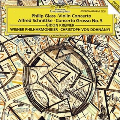 Gidon Kremer 필립 글래스: 바이올린 협주곡 / 알프레드 슈니트케: 콘체르토 그로소 5번 (Philip Glass: Violin Concerto / Alfred Schnittke: Concerto Grosso No.5) 기돈 크레머