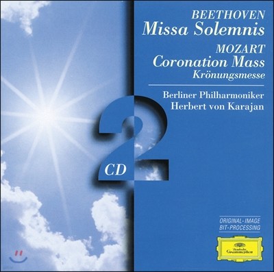 Herbert Von Karajan 亥: ̻ / Ʈ:  ̻ (Beethoven: Missa Solemnis / Mozart: Coronation Mass) 츣Ʈ  ī
