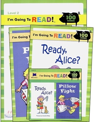 [I'm Going to READ!] Level 2 : Ready, Alice? / Pillow Fight (Workbook Set)