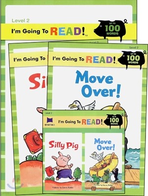 [I'm Going to READ!] Level 2 : Silly Pig / Move Over! (Workbook Set)