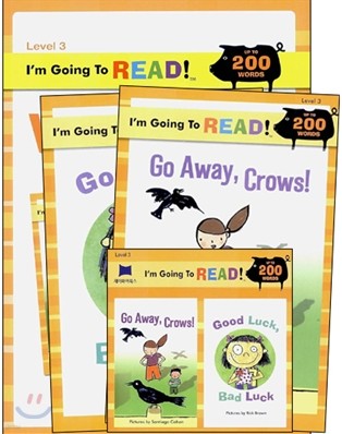 [I'm Going to READ!] Level 3 : Go Away, Crows! / Good Luck, Bad Luck (Workbook Set)