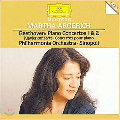 Martha Argerich 베토벤: 피아노 협주곡 1ㆍ2번 - 아르헤리치, 시노폴리