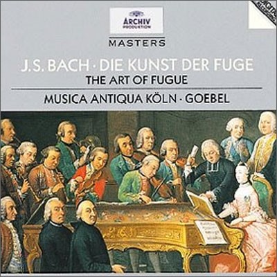 Reinhard Goebel : Ǫ  (Bach : The Art of Fugue) ϸƮ 