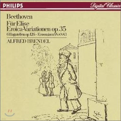 Alfred Brendel 베토벤: 에로이카 변주곡, 엘리제를 위하여, 바가텔 (Beethoven: Fur EliseㆍEroica Variations Op.35ㆍ6 Bagatelles Op.126) 알프레도 브렌델