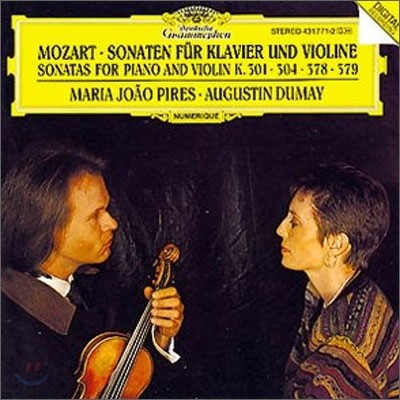 Mozart : Violin Sonatas K.301K.304K.378K.379 : DumayPires