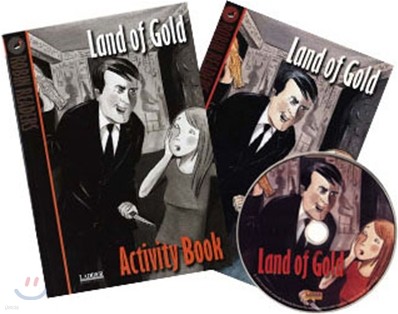 Robin Readers Level 1 : Land of Gold (Book+Activity Book+CD)