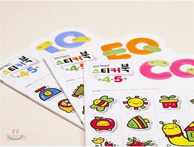 IQ/EQ/CQ 스티커북 4 · 5세 세트