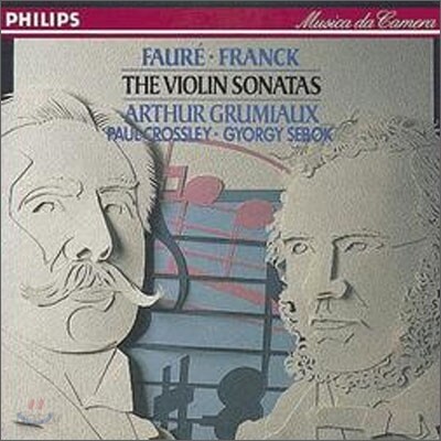 Arthur Grumiaux 포레 / 프랑크 : 바이올린 소나타 (Faure: Violin Sonata in E minor / Franck: Violin Sonata in A) 아르투르 그뤼미오