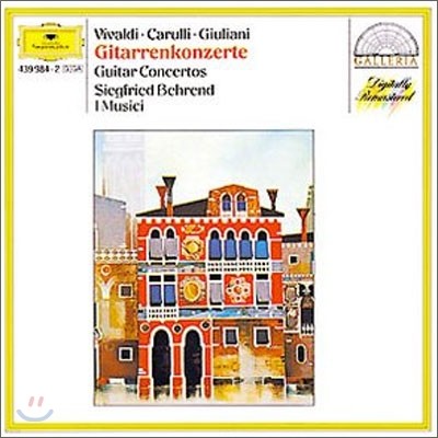 Vivaldi / Carulli / Giuliani : Guitar Concertos : BehrendㆍI Musici