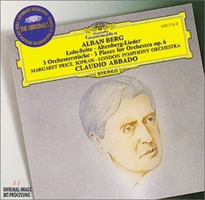 Claudio Abbado 베르크: 룰루 모음곡, 서정 모음곡 - 아바도, 프라이스 (Berg : Lulu-SuiteㆍAltenberg Liederㆍ3 Pieces for Orchestra)