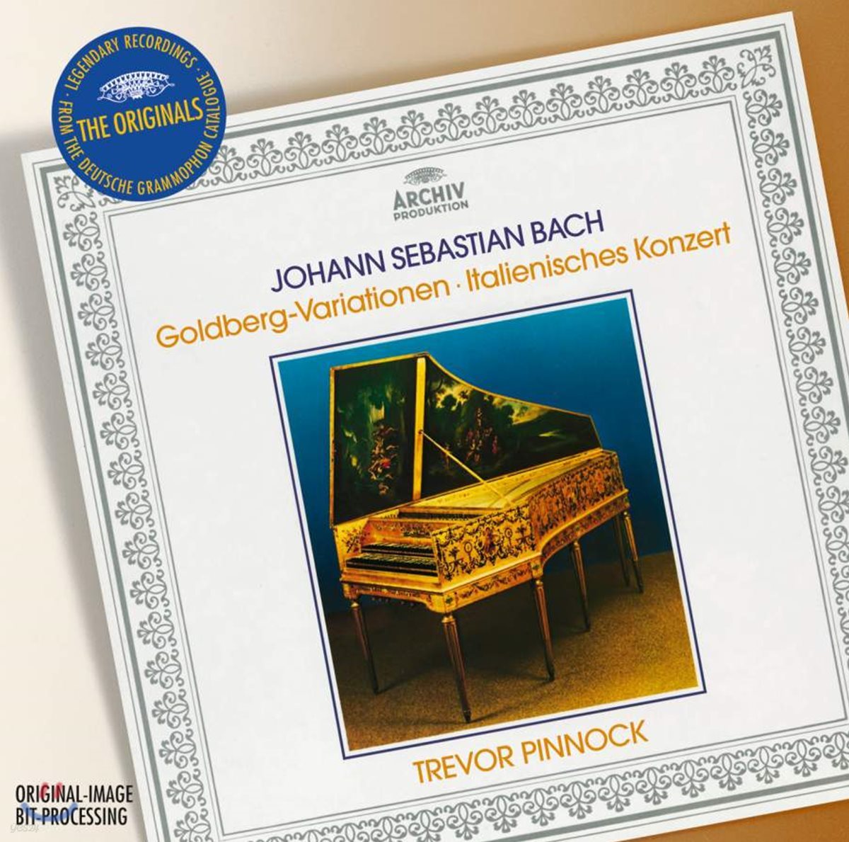 Trevor Pinnock 바흐: 골드베르크 변주곡 - 트레버 피노크 [하프시코드 연주반] (Bach: Goldberg-Variationen BWV988)