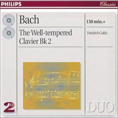 Bach : The Well-tempered Clavier Book 2 : Gulda