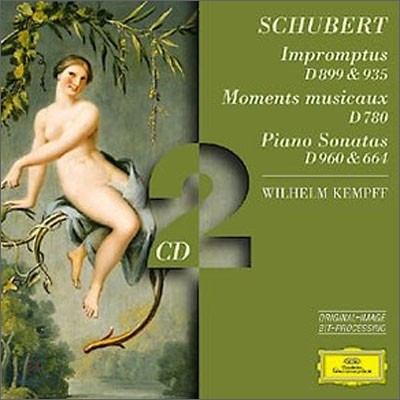 Wilhelm Kempff Ʈ : ǾƳ ҳŸ (Schubert : Impromptus D 899 & 935Moments musicaux D 780Piano Sonatas D 960 & 664) ︧ 