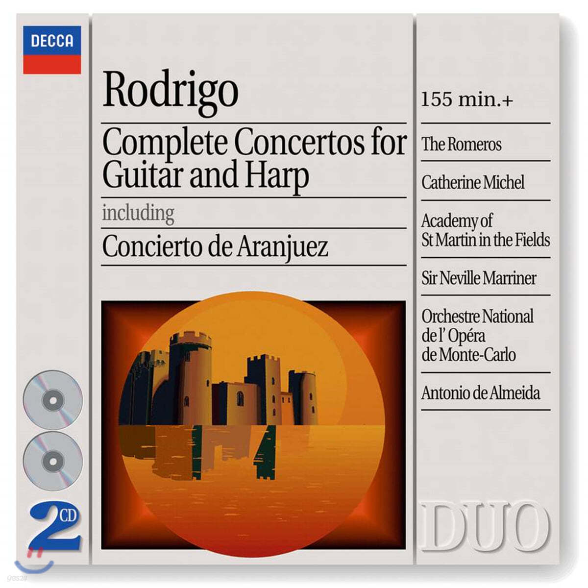 Pepe Romero / Barry Davis 호아킨 로드리고: 기타 및 하프 협주곡집 (Joaquin Rodrigo: Concertos for Guitar and Harp)