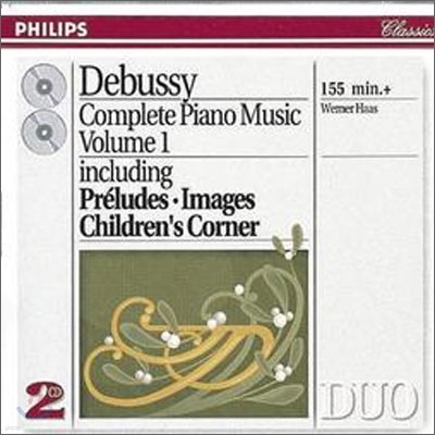 Debussy : Piano Works Vol.1 : Werner Haas