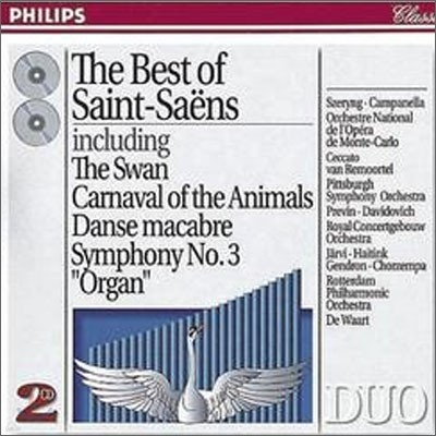 생상스 대표곡 모음집 - 오르간 교향곡, 바이올린 협주곡 3번, 피아노 협주곡 2번 4번, 동물의 사육제 (The Best of Saint-Saens)