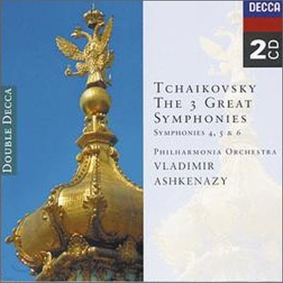 Tchaikovsky : Symphonies Nos. 4, 5 & 6 : Ashkenazy