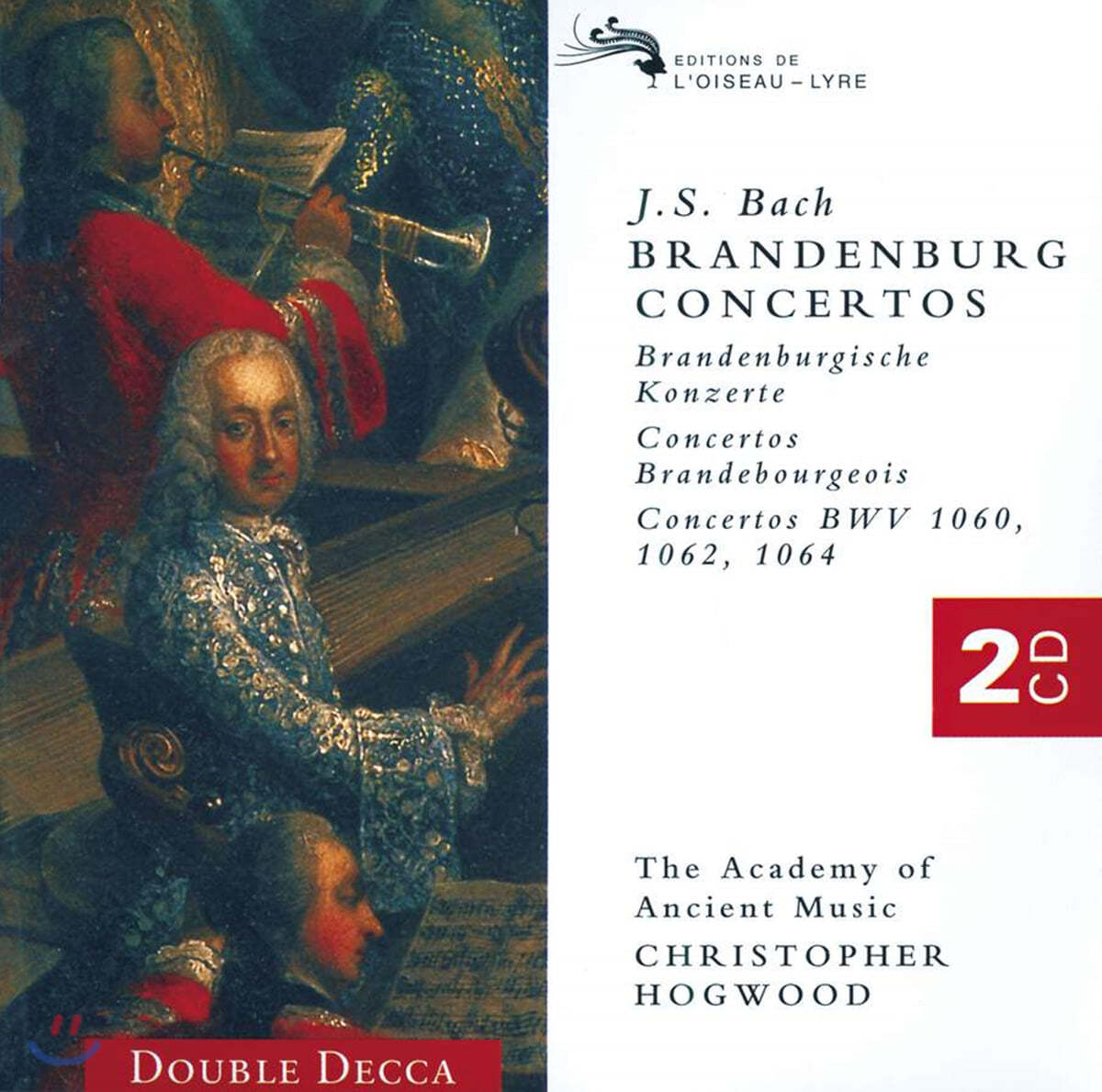 Christopher Hogwood 바흐: 브란덴부르크 협주곡 전곡 (Bach: Brandenburg Concertos)