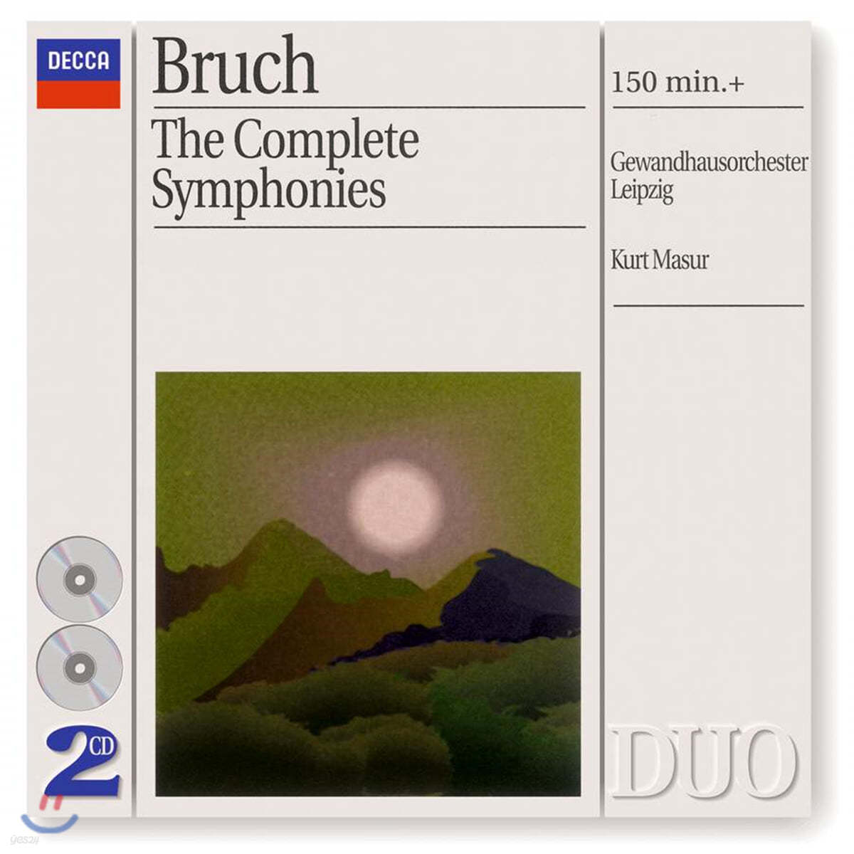 Kurt Masur 브루흐: 교향곡 전집, 바이올린 협주곡 (Bruch: The Complete Symphonies)