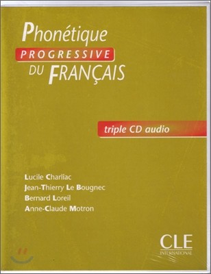 Phonetique Progressive du francais Niveau Debutant, Triciple CD