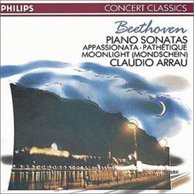 Beethoven : Piano Sonatas Nos.8. 14 "Moonlight" & 23 "Appassionata" : Arrau