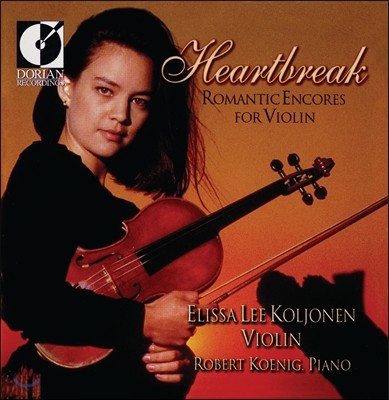 Elissa Lee Koljonen ̿ø ǰ: Ʈ극ũ (Heartbreak: Romantic Encores For Violin)