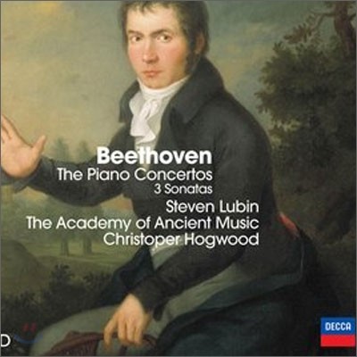 Steven Lubin / Christopher Hogwood 亥: ǾƳ ְ , ҳŸ - Ƽ  ũ ȣ׿ (Beethoven: Piano Concertos, Sonatas)