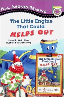 All Aboard Reading : The Little Engine That Could Helps Out (Book+Tape)