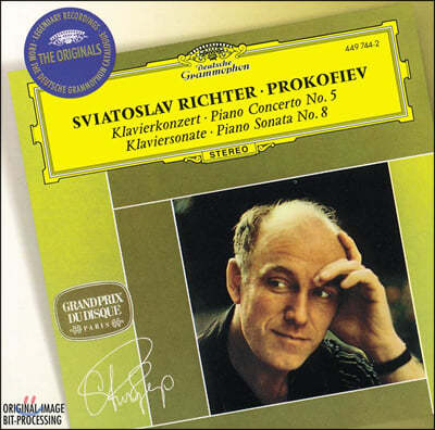 Sviatoslav Richter ǿ: ǾƳ ְ 5, ǾƳ ҳŸ 8 (Prokofiev: Piano Concerto Op. 55, Piano Sonata Op. 84)