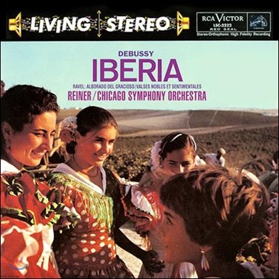 Fritz Reiner ߽: ̺ / : ϰ   (Debussy: Iberia / Ravel : Alborado)[LP]