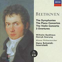 Beethoven : The SymphonyPiano ConcertoViolin Concerto : Schmidt-Isserst