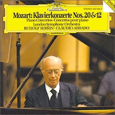 Rudolf Serkin 모차르트: 피아노 협주곡 20번 12번 (Mozart: Piano Concertos Nos.20 & 12)