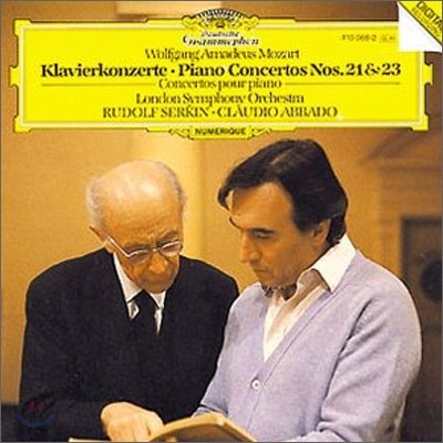 Rudolf Serkin / Claudio Abbado 모차르트 : 피아노 협주곡 21ㆍ23번 (Mozart : Piano Concertos Nos.21 & 23)