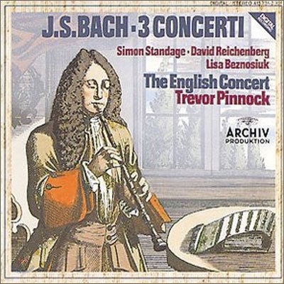 Bach : 3 Cooncerti : Pinnock