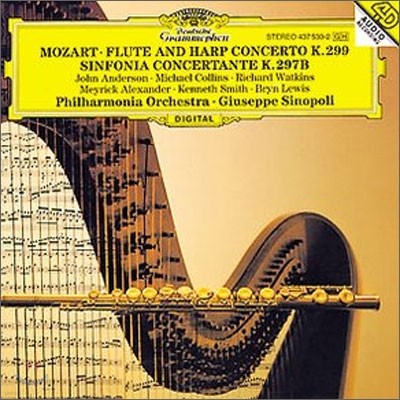 모차르트 : 플룻과 하프를 위한 협주곡, 신포니아 콘체르탄테 - 시노폴리